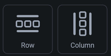 FlutterFlow Row and Column